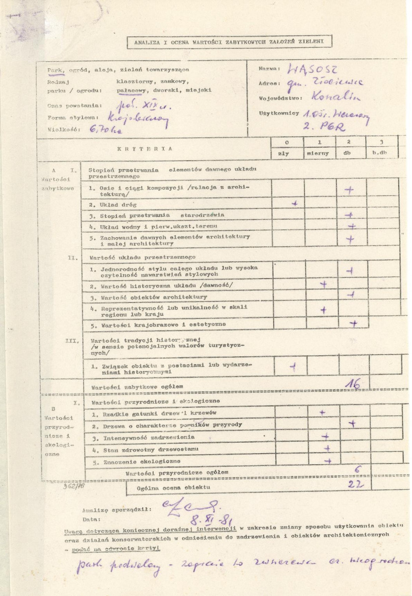 EP - Ewidencja parkowa, skan nr 3