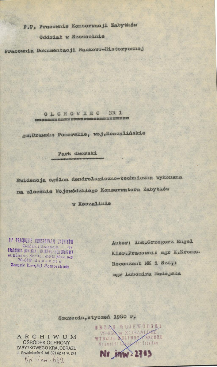 EP - Ewidencja parkowa, skan nr 4