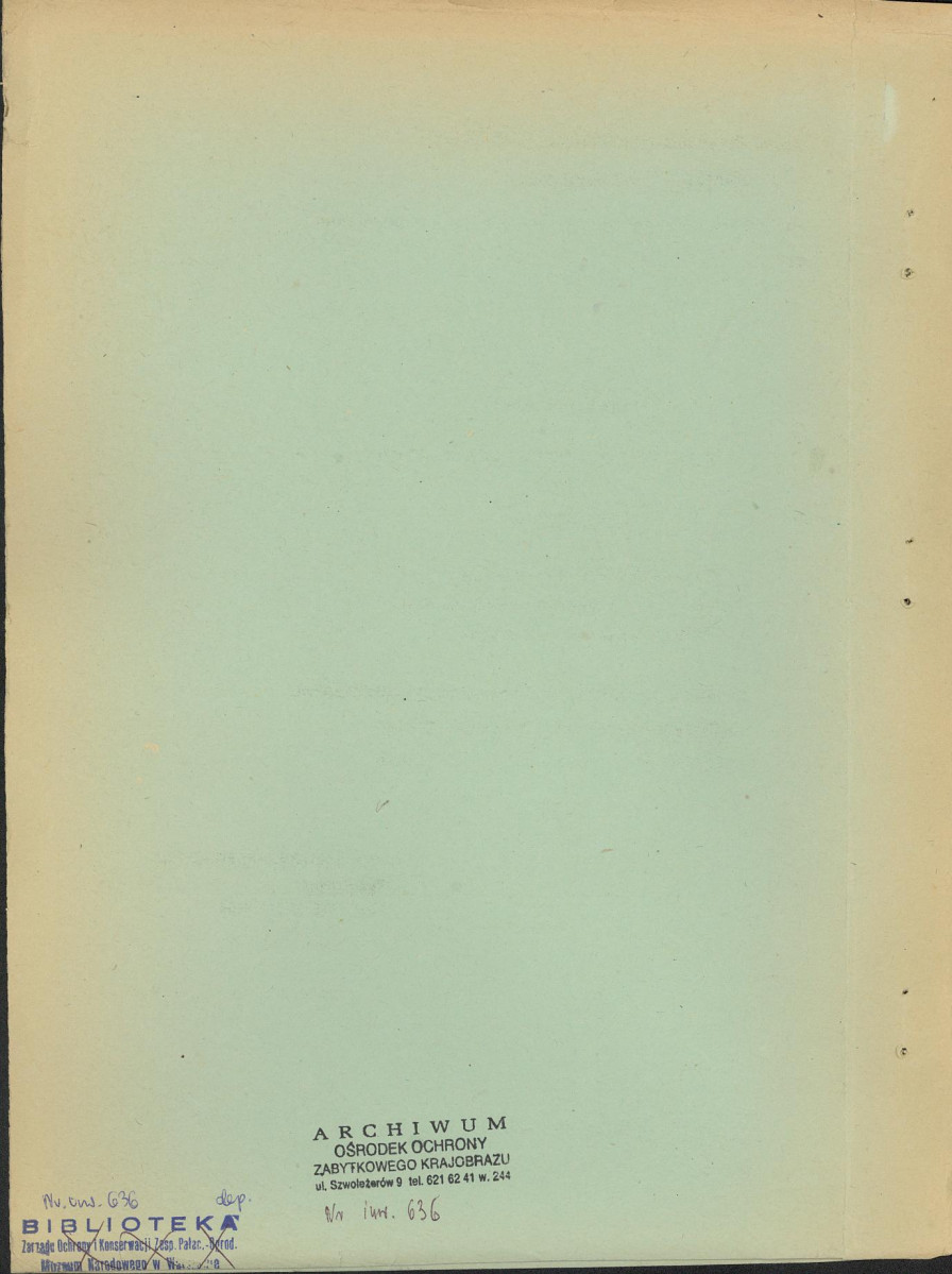 EP - Ewidencja parkowa, skan nr 2