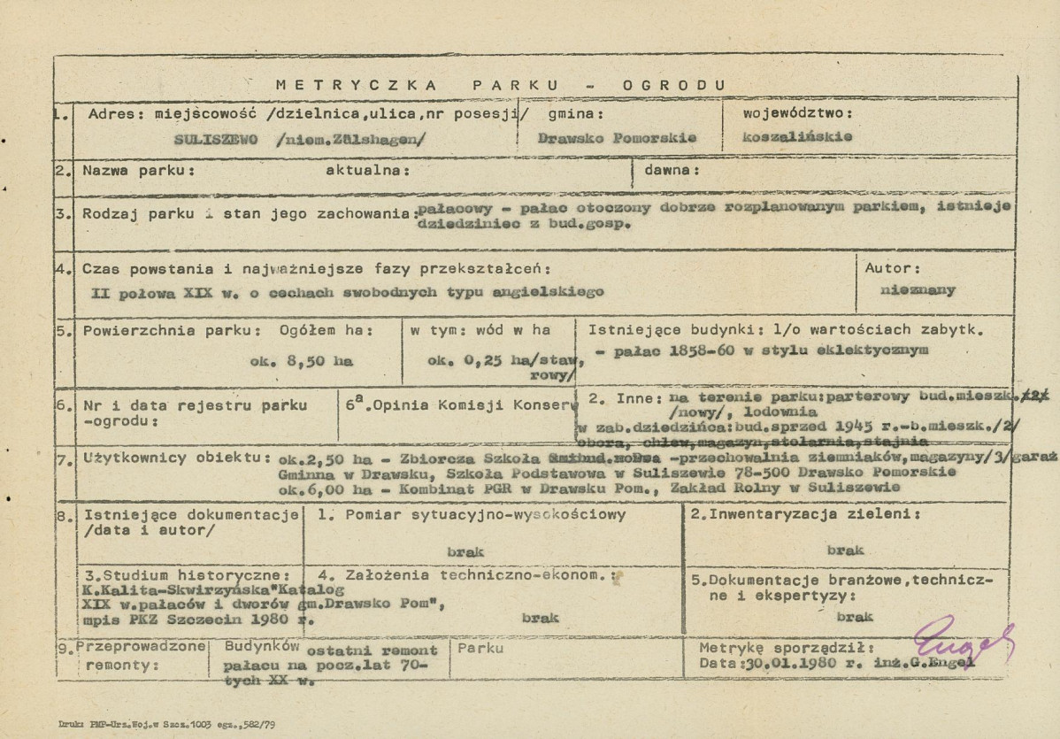 Ewidencja parkowa, skan nr 6