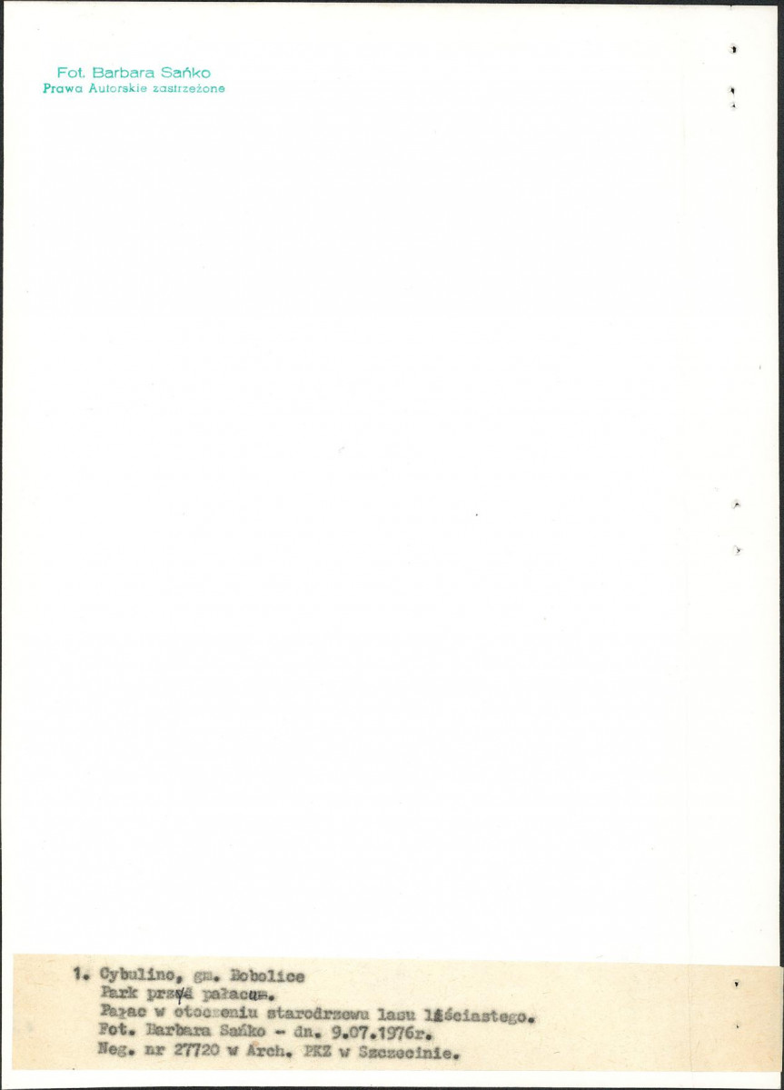 Ewidencja parkowa, skan nr 14