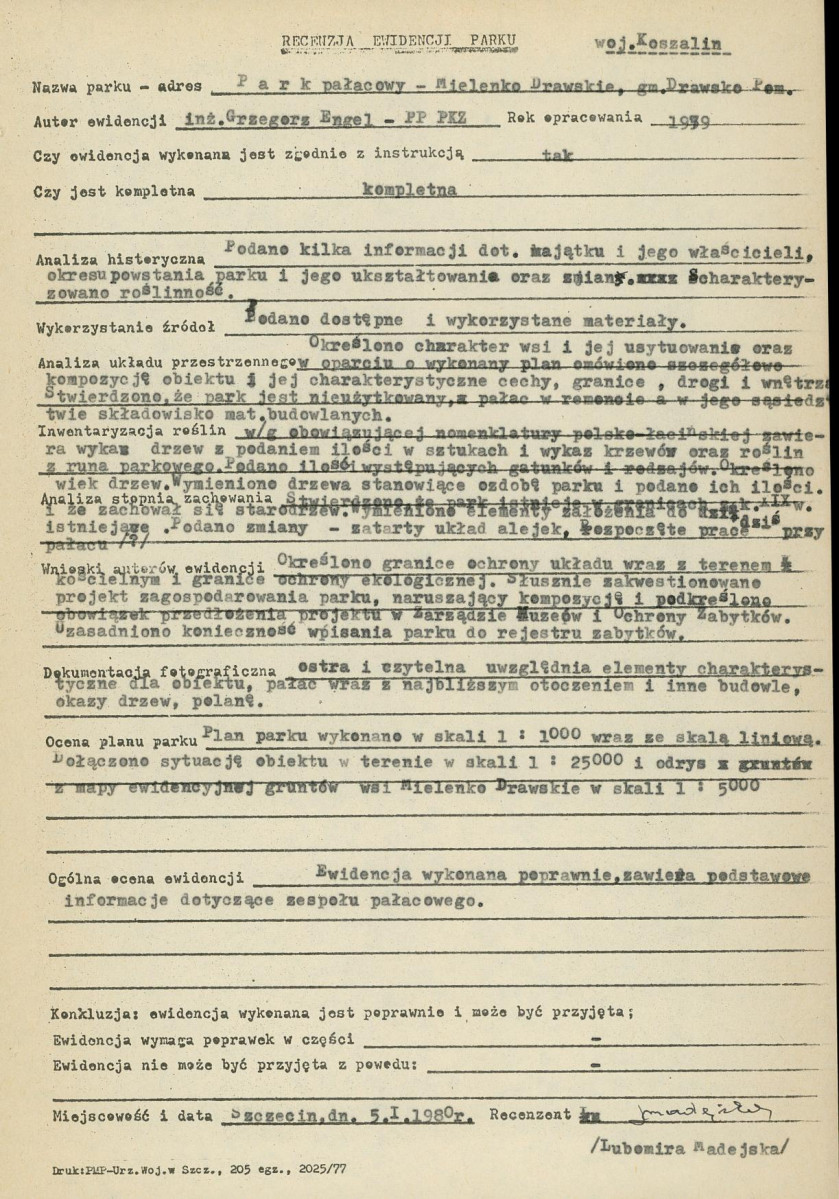 Ewidencja parkowa, skan nr 18