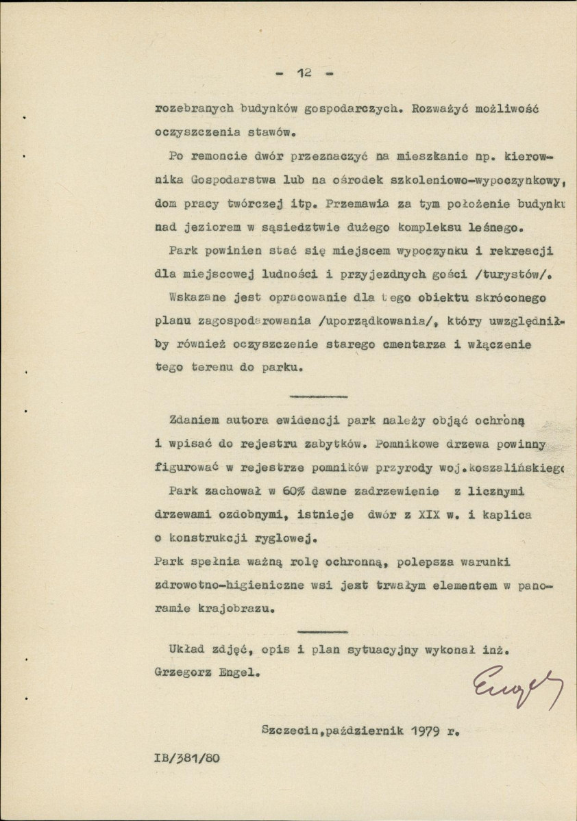 Ewidencja parkowa, skan nr 18