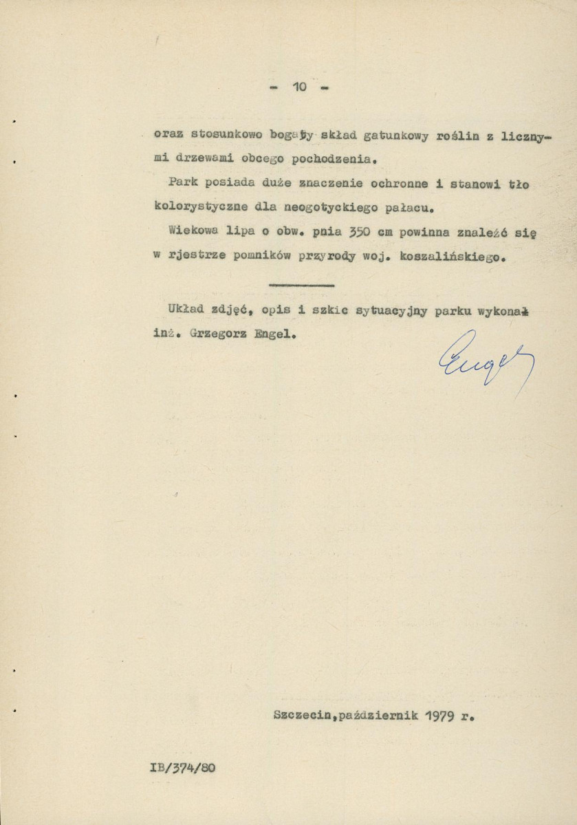 Ewidencja parkowa, skan nr 16