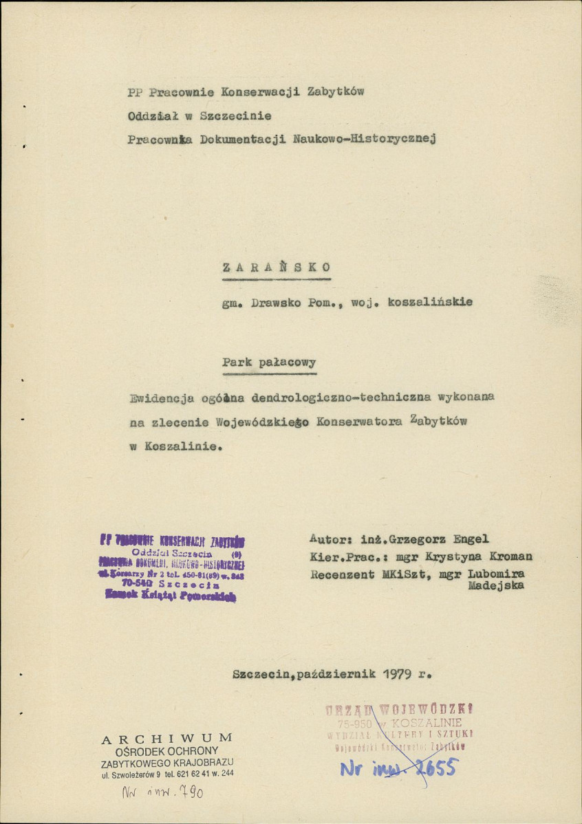 Ewidencja parkowa, skan nr 5