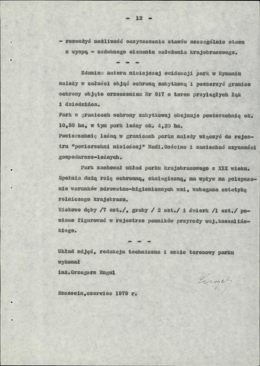 Ewidencja parkowa, skan nr 17