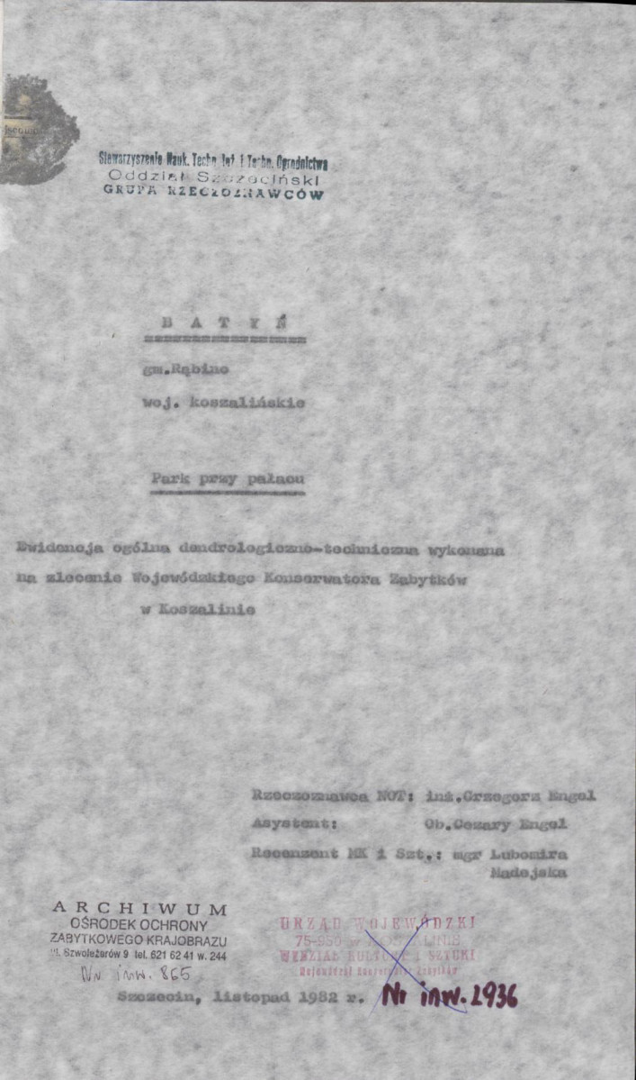 EP - Ewidencja parkowa, skan nr 4