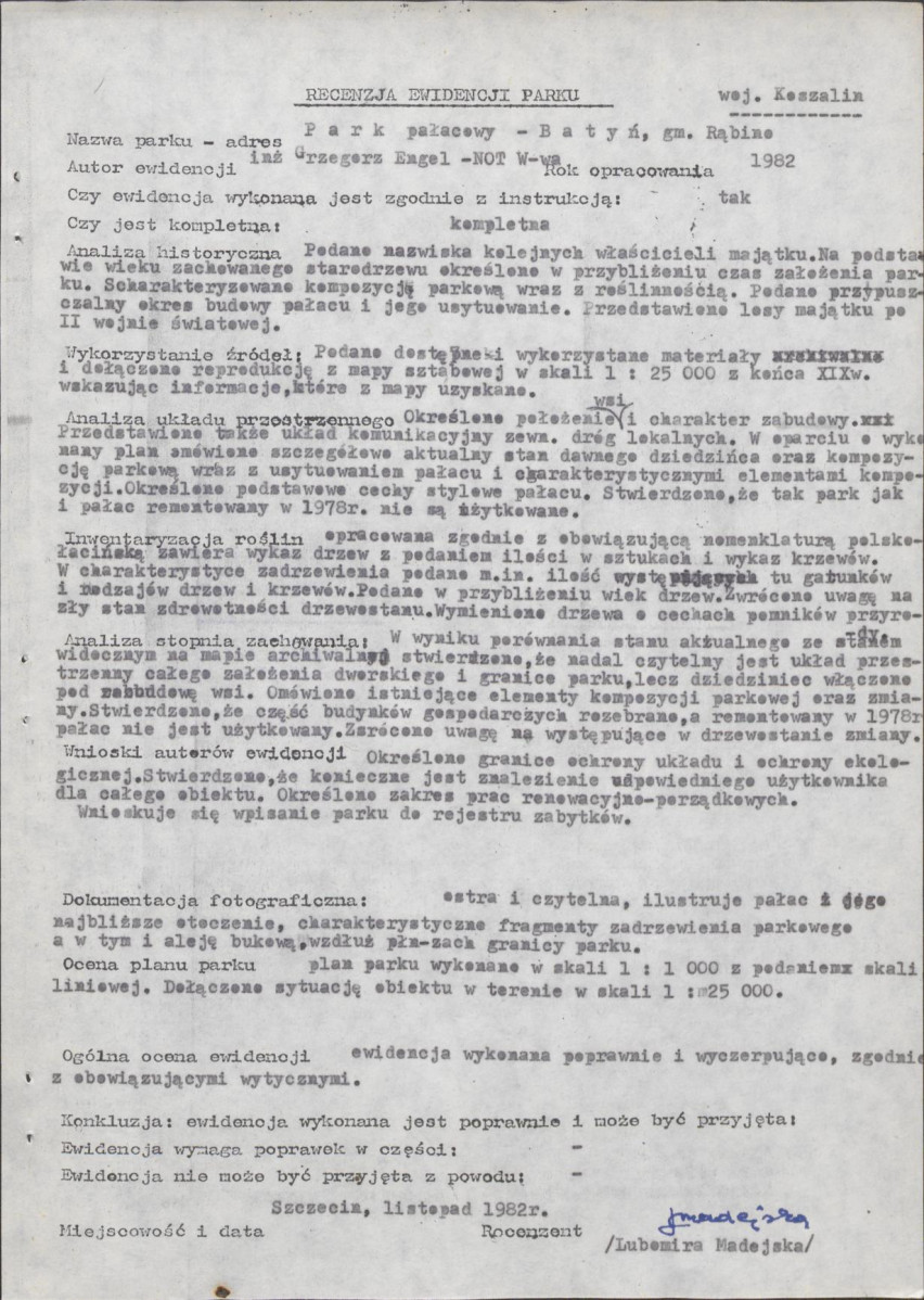 EP - Ewidencja parkowa, skan nr 32