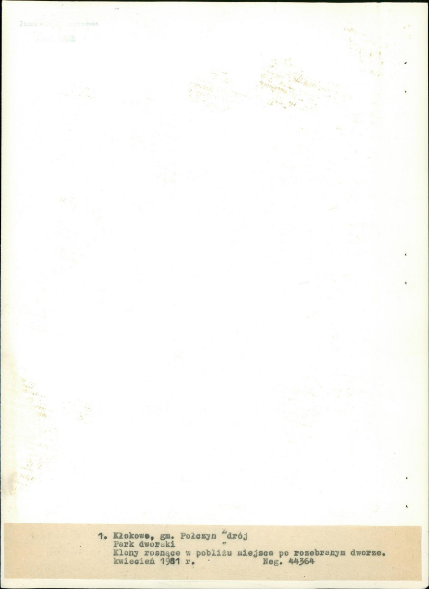EP - Ewidencja parkowa, skan nr 20