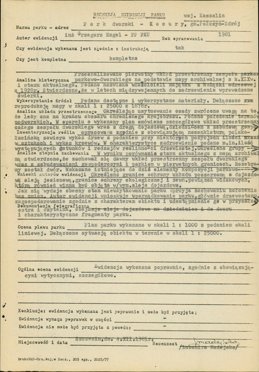 EP - Ewidencja parkowa, skan nr 28