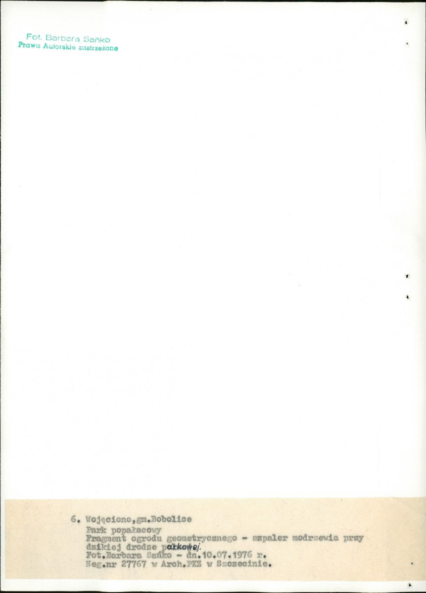 Ewidencja parkowa, skan nr 26