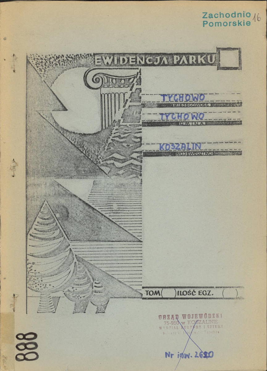 Ewidencja parkowa, skan nr 1