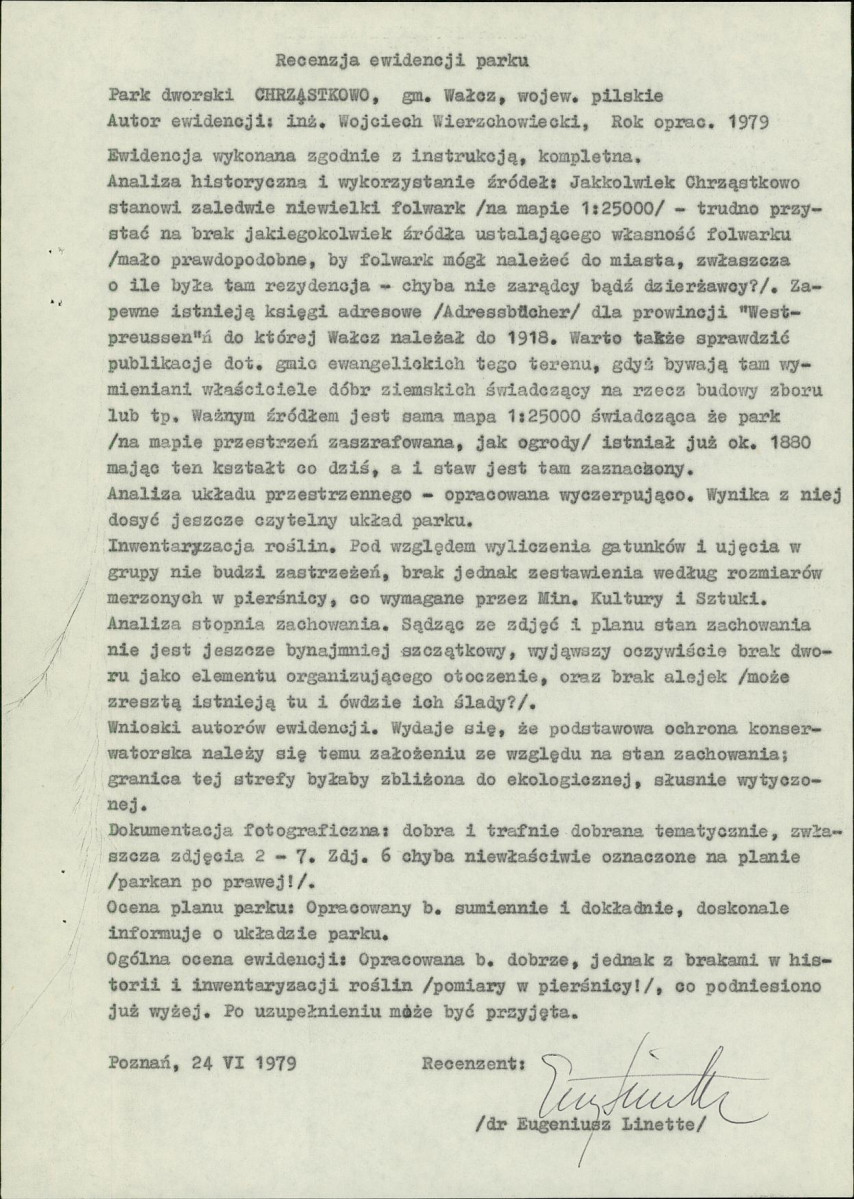 EP - Ewidencja parkowa, skan nr 6