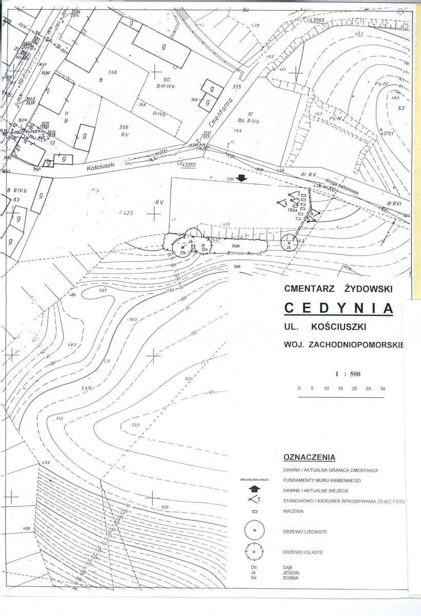 Karta cmentarza, skan nr 4