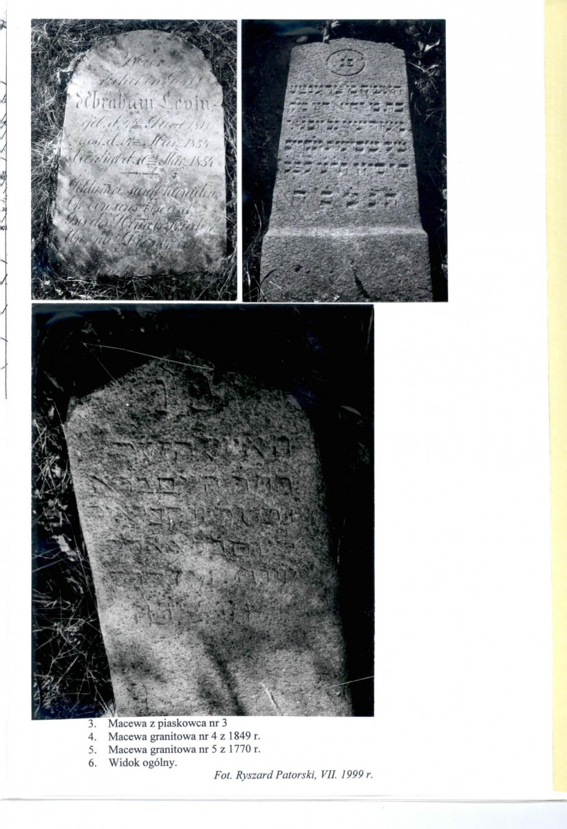 Karta cmentarza, skan nr 6