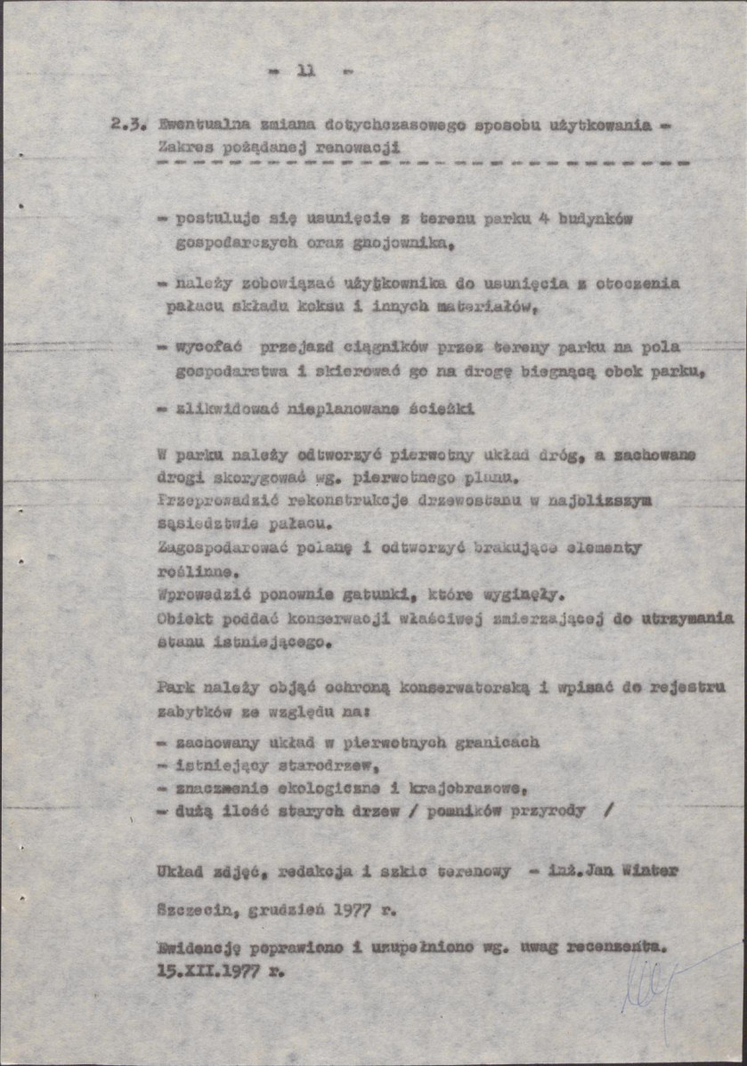 Ewidencja parkowa, skan nr 16
