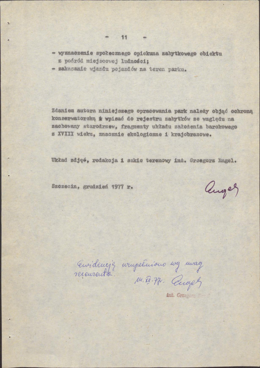 Ewidencja parkowa, skan nr 16