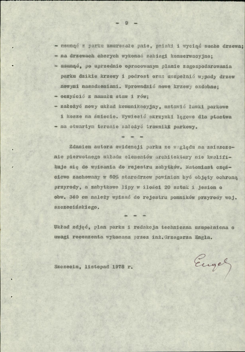 Ewidencja parkowa, skan nr 14