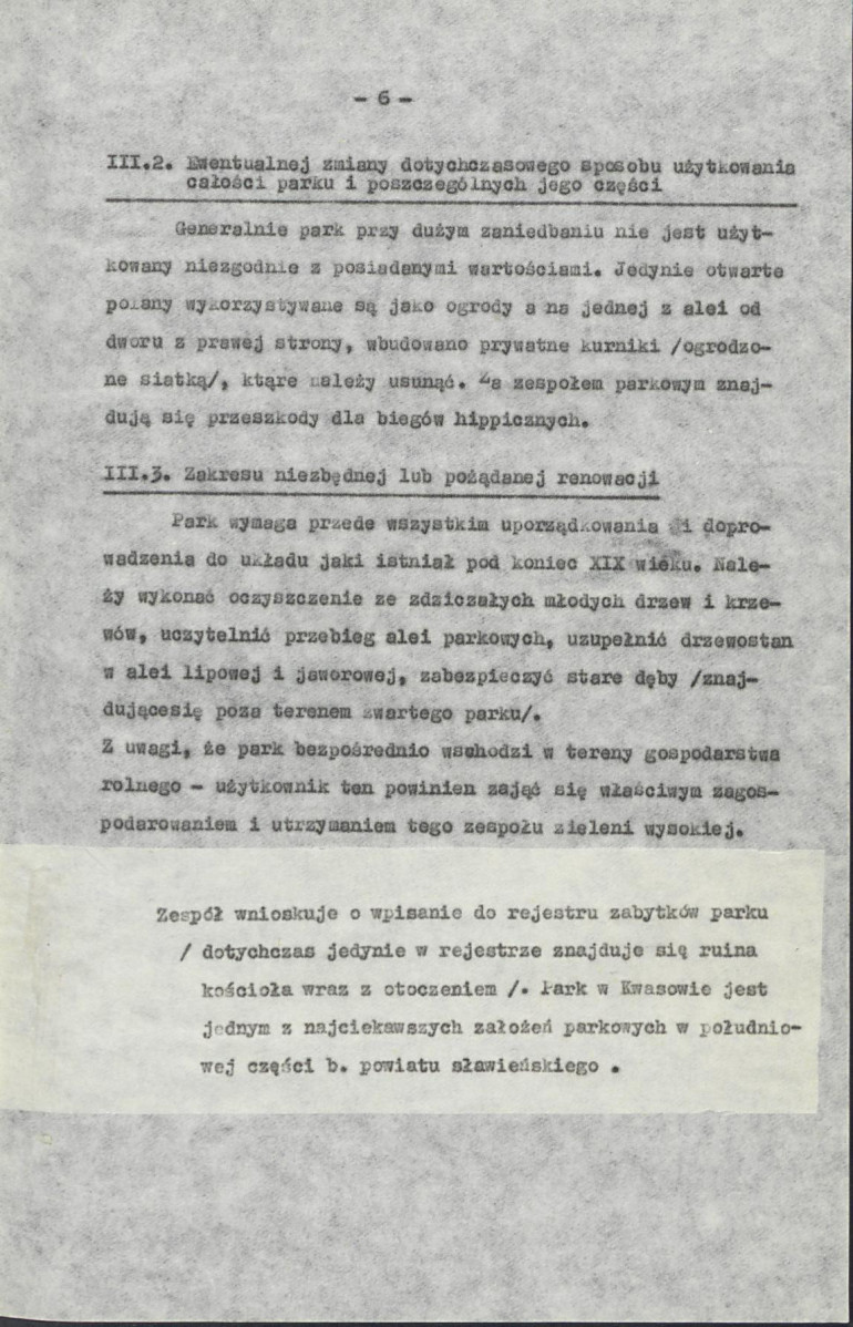 Ewidencja parkowa, skan nr 12