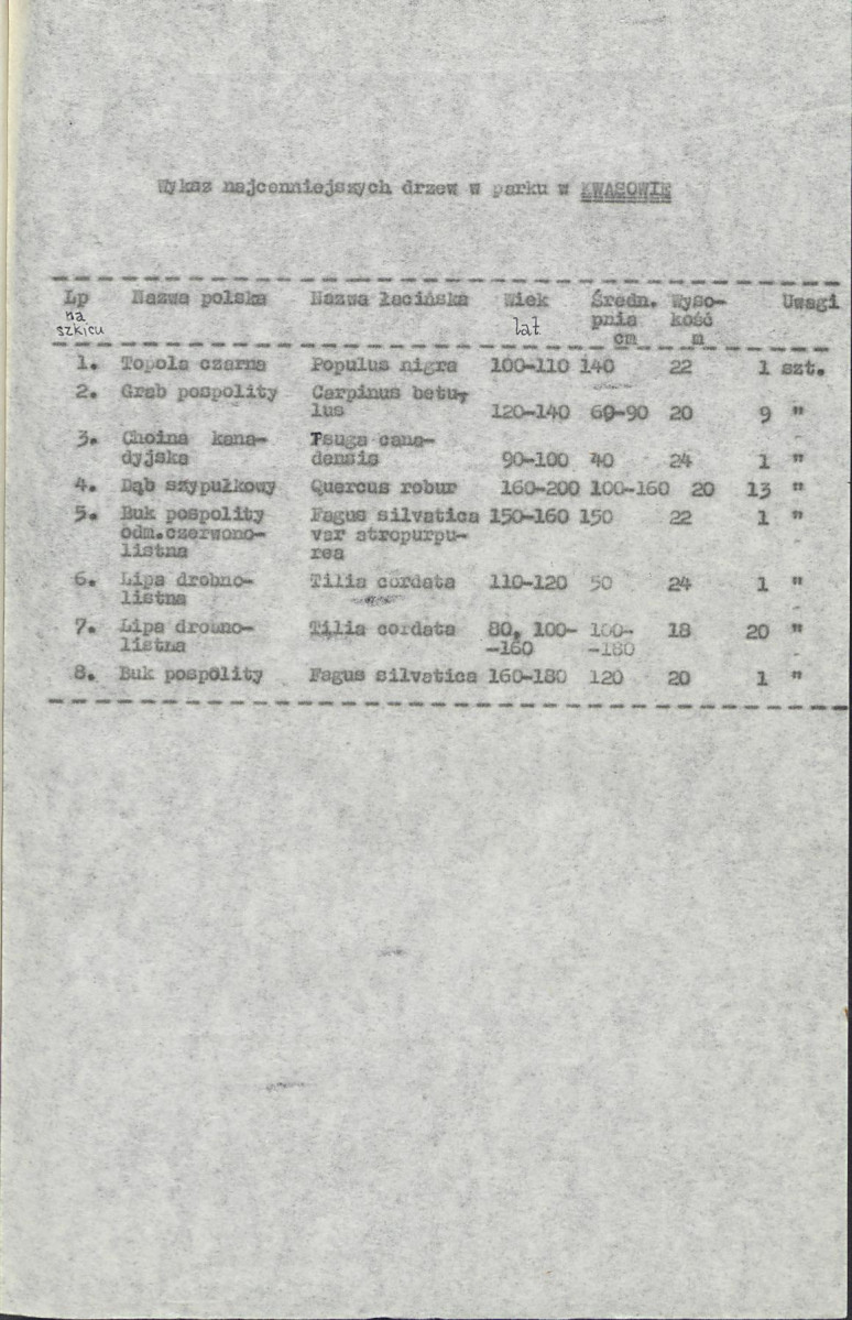 Ewidencja parkowa, skan nr 13