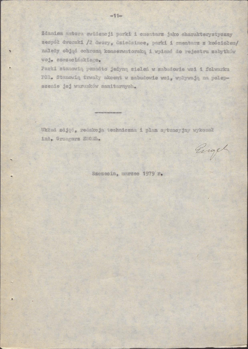 Ewidencja parkowa, skan nr 16