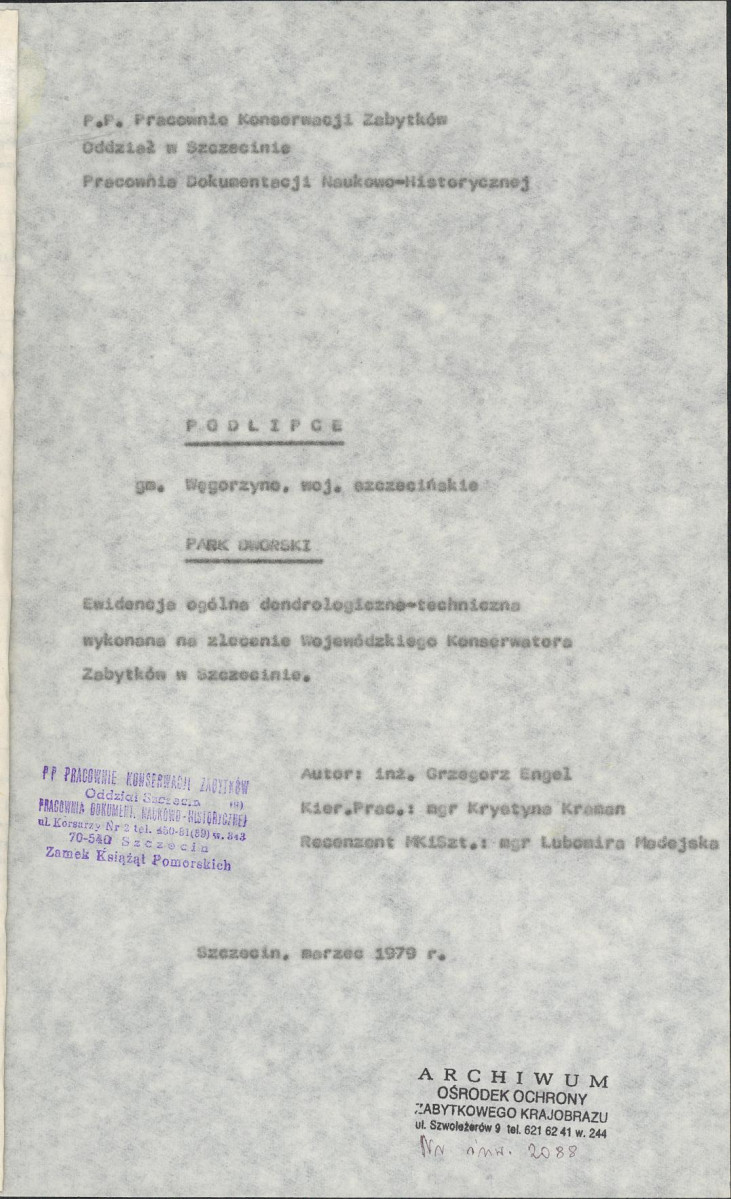 Ewidencja parkowa, skan nr 4