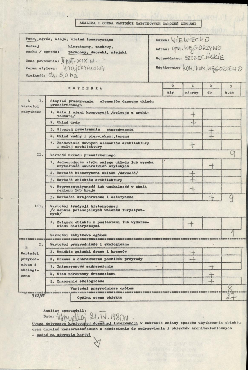 Ewidencja parkowa, skan nr 3