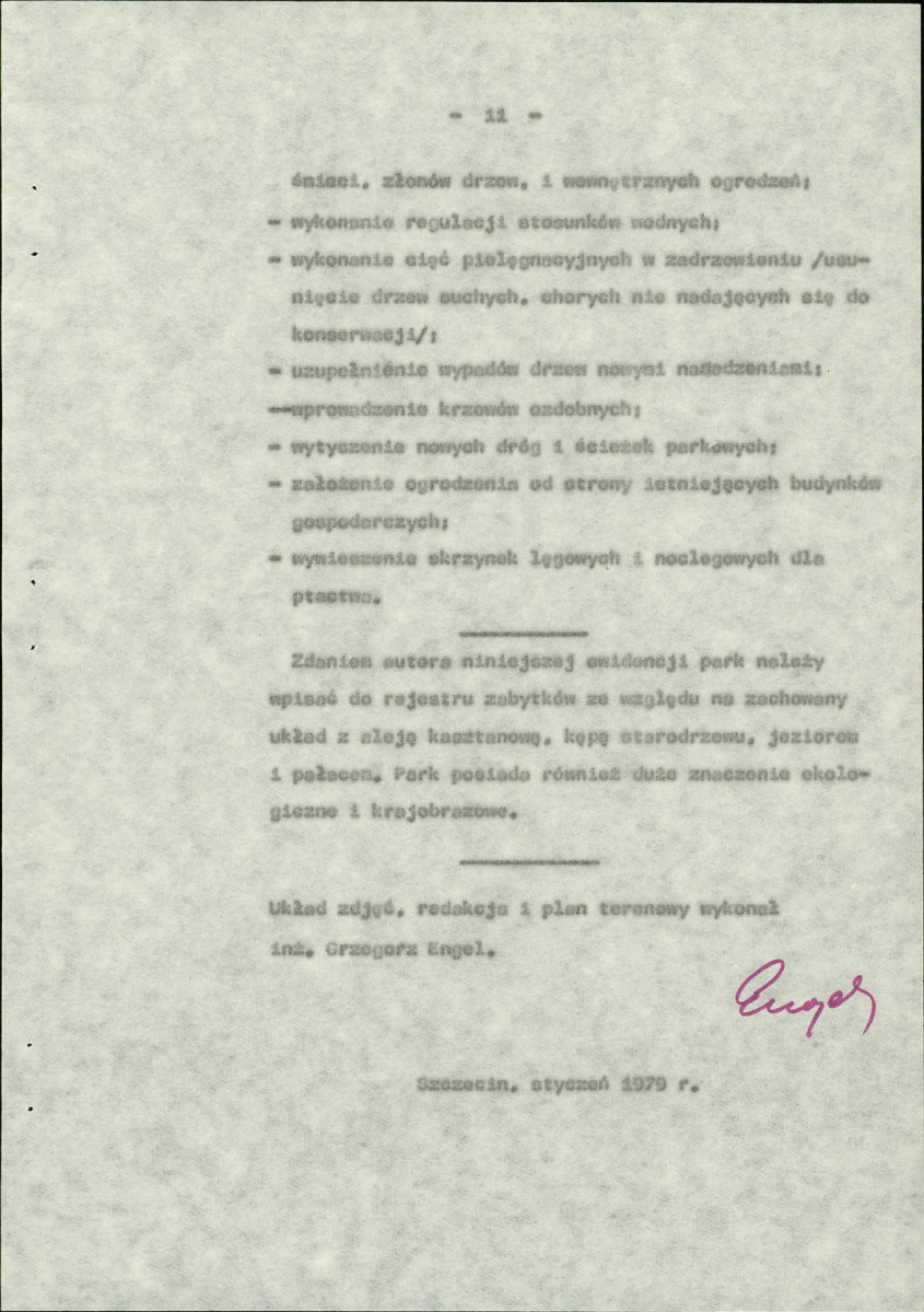 Ewidencja parkowa, skan nr 17