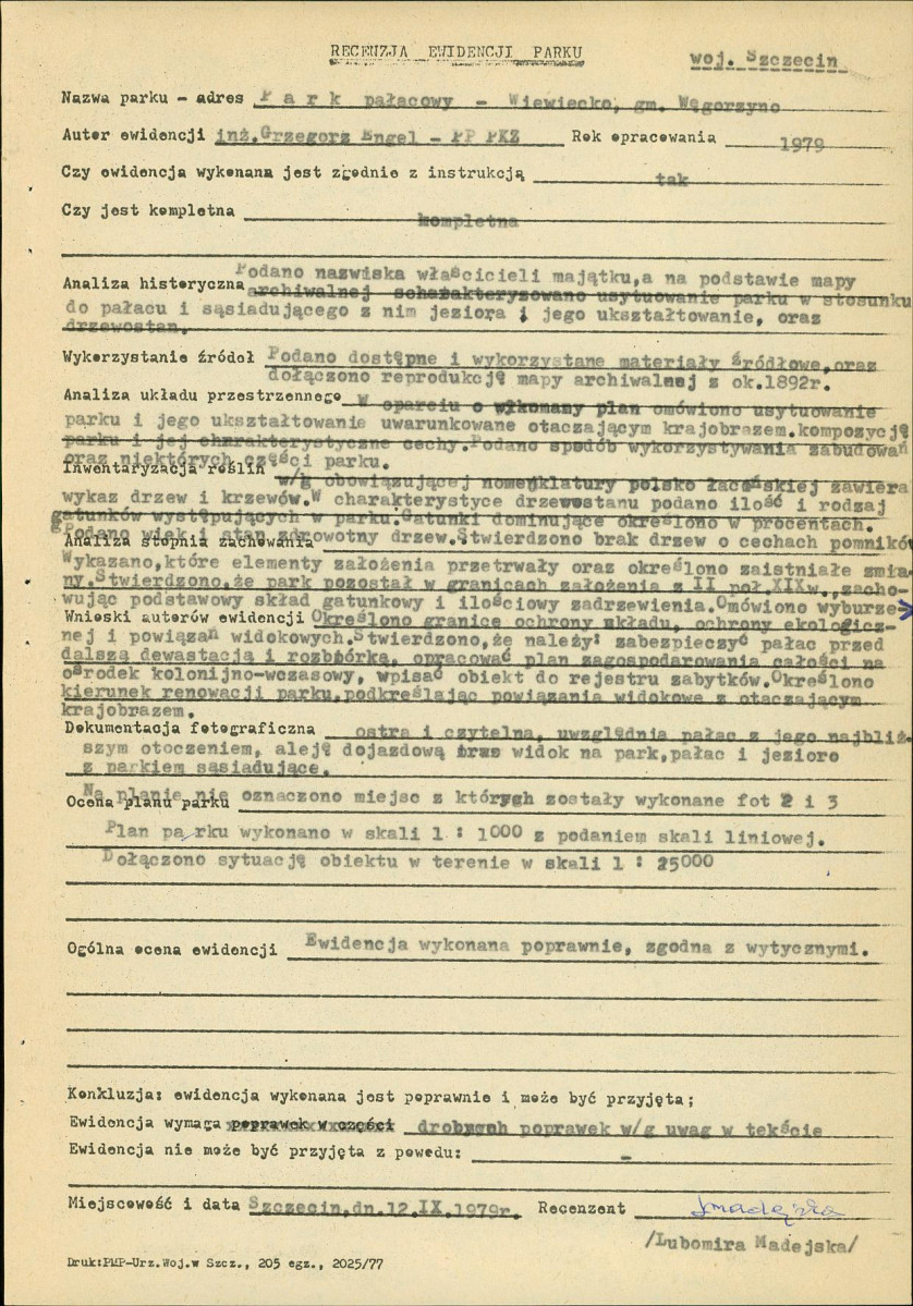 Ewidencja parkowa, skan nr 27