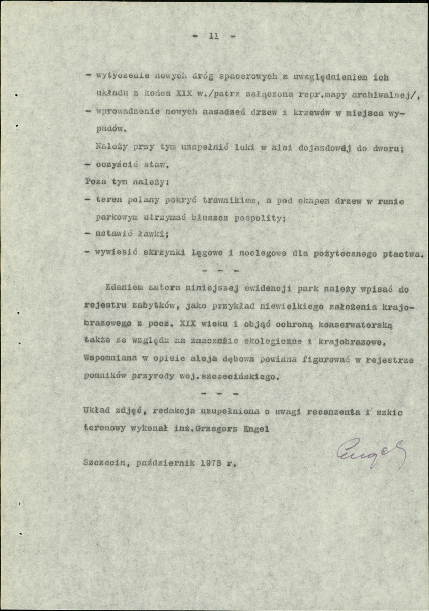 Ewidencja parkowa, skan nr 16