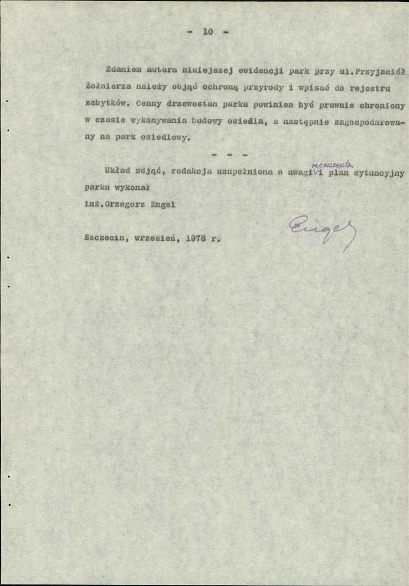 EP - Ewidencja parkowa, skan nr 15