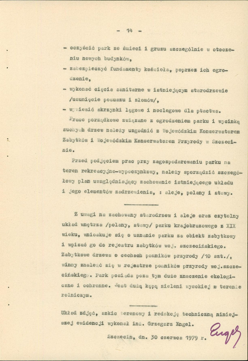 EP - Ewidencja parkowa, skan nr 19