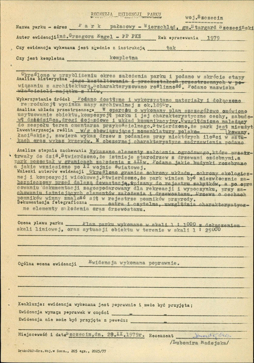 EP - Ewidencja parkowa, skan nr 37