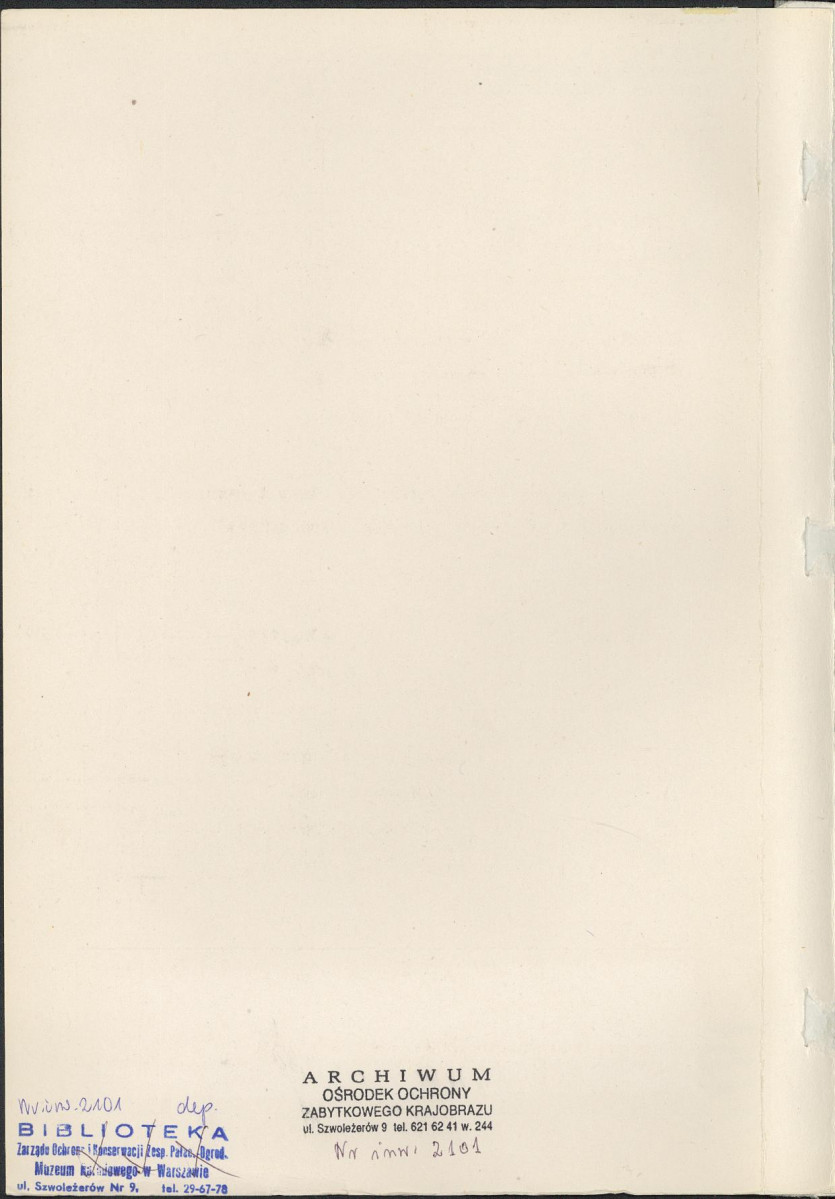 Ewidencja parkowa, skan nr 2