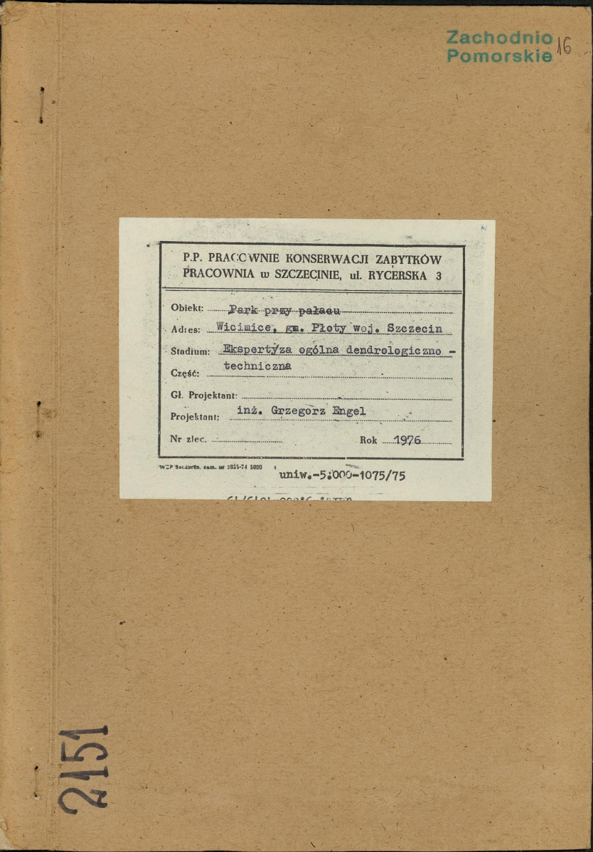 Ewidencja parkowa, skan nr 1