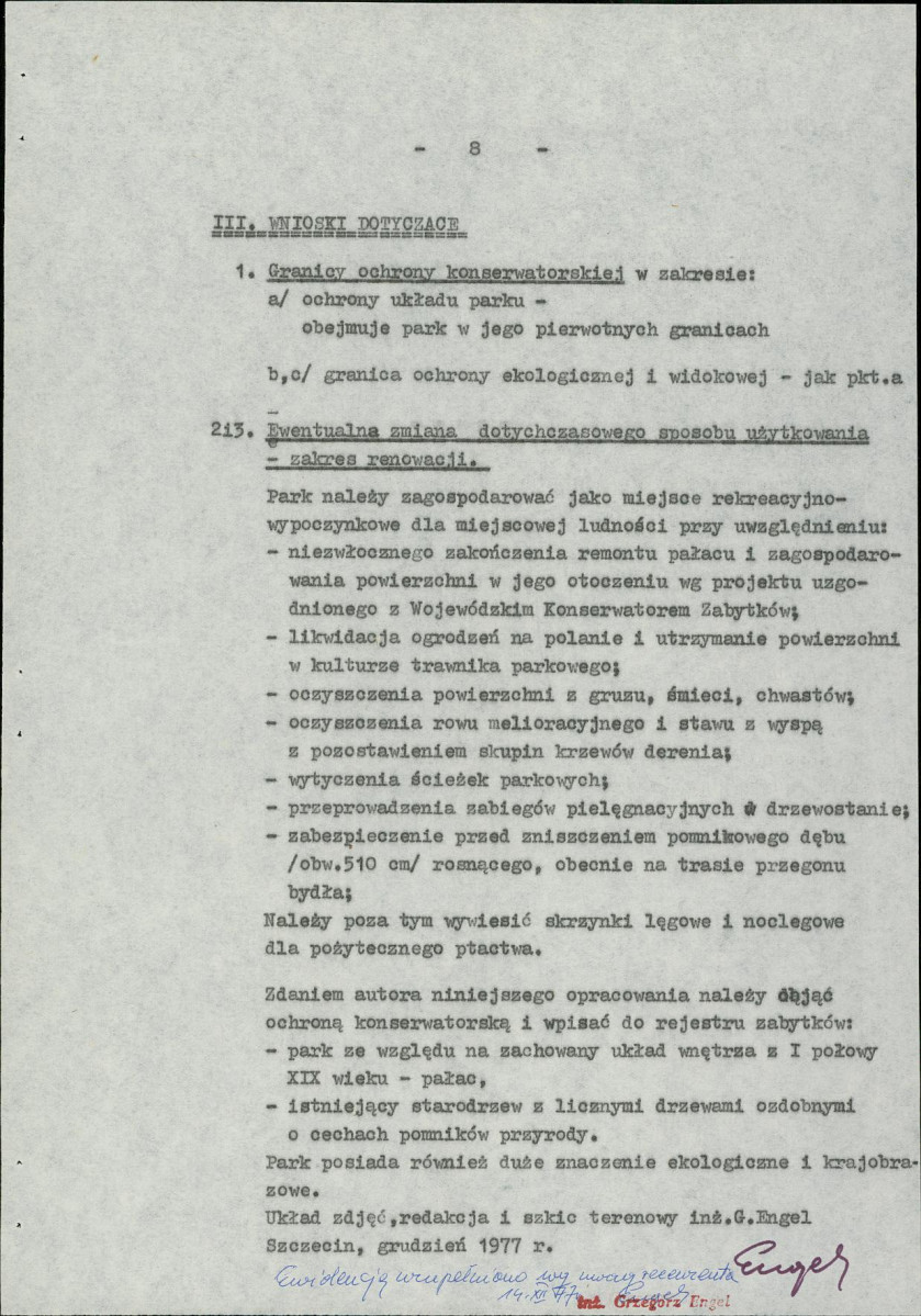 Ewidencja parkowa, skan nr 13