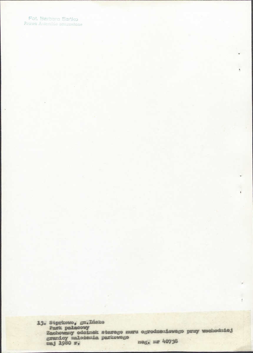 EP - Ewidencja parkowa, skan nr 49