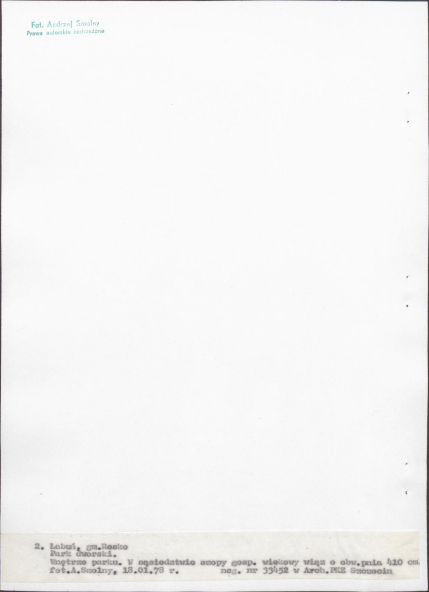Ewidencja parkowa, skan nr 20