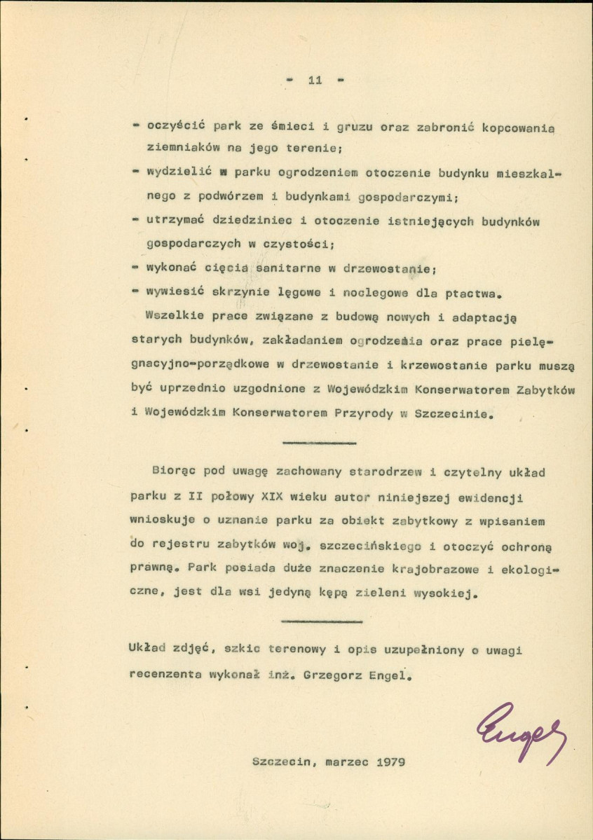 EP - Ewidencja parkowa, skan nr 16