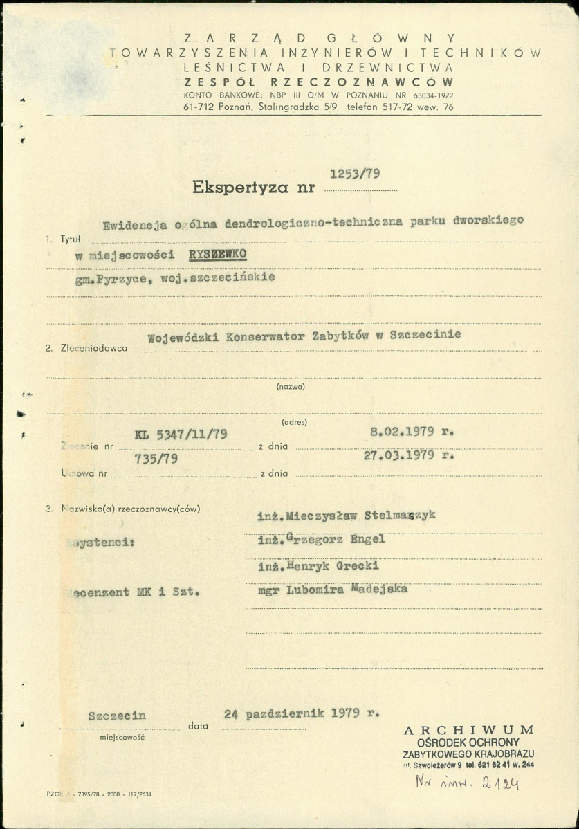 Ewidencja parkowa, skan nr 6