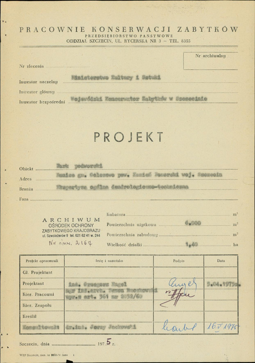 Ewidencja parkowa, skan nr 3