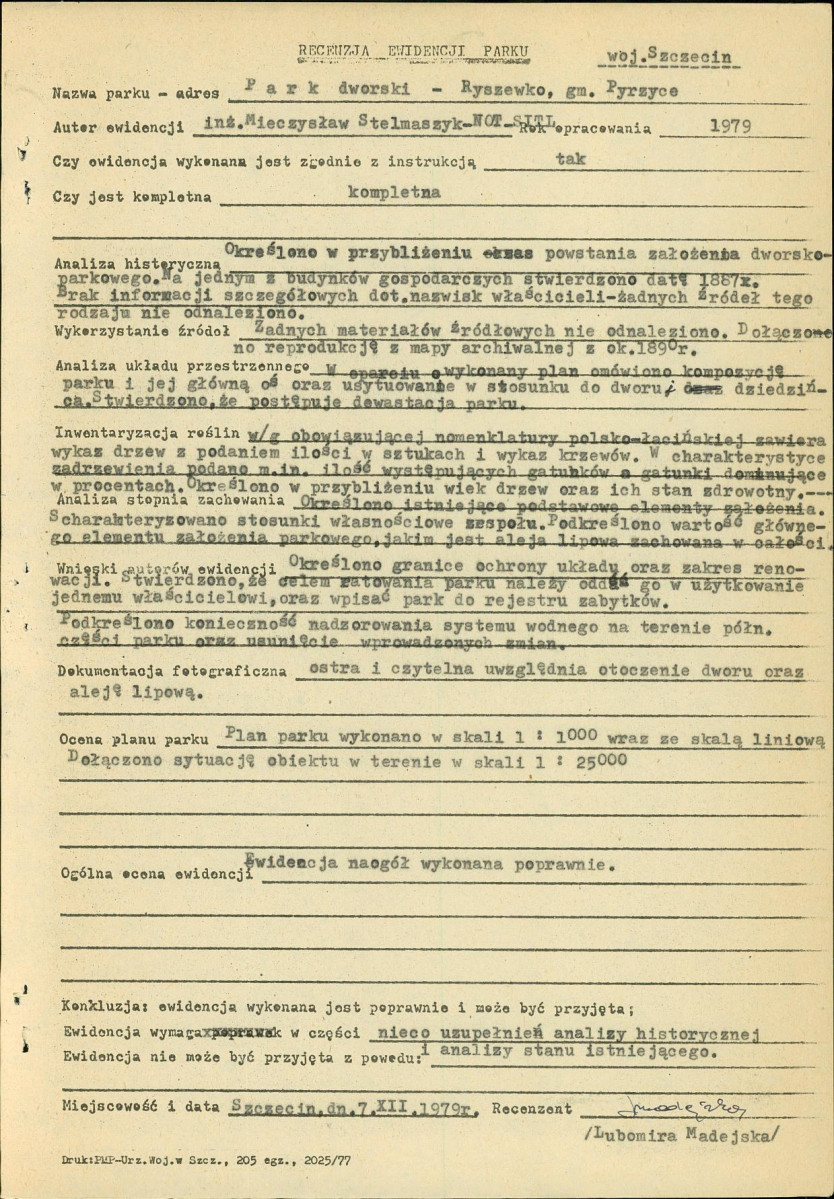 Ewidencja parkowa, skan nr 24