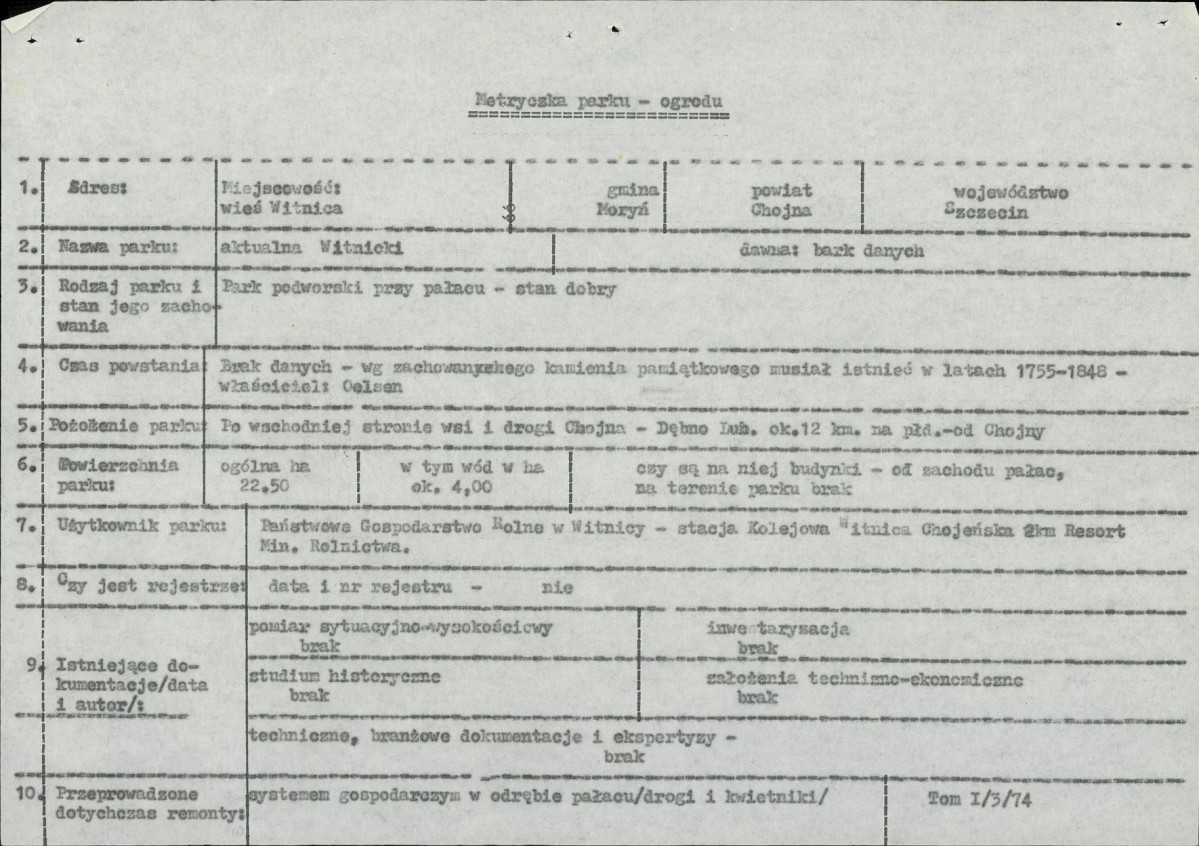 Ewidencja parkowa, skan nr 4