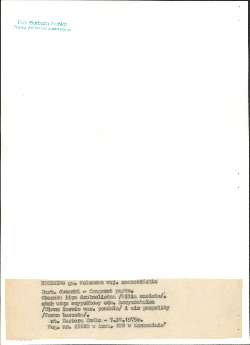 EP - Ewidencja parkowa, skan nr 12