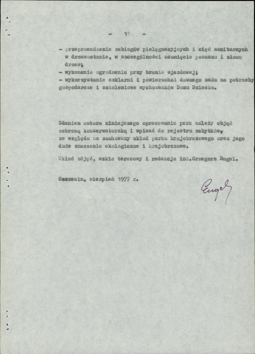 Ewidencja parkowa, skan nr 16