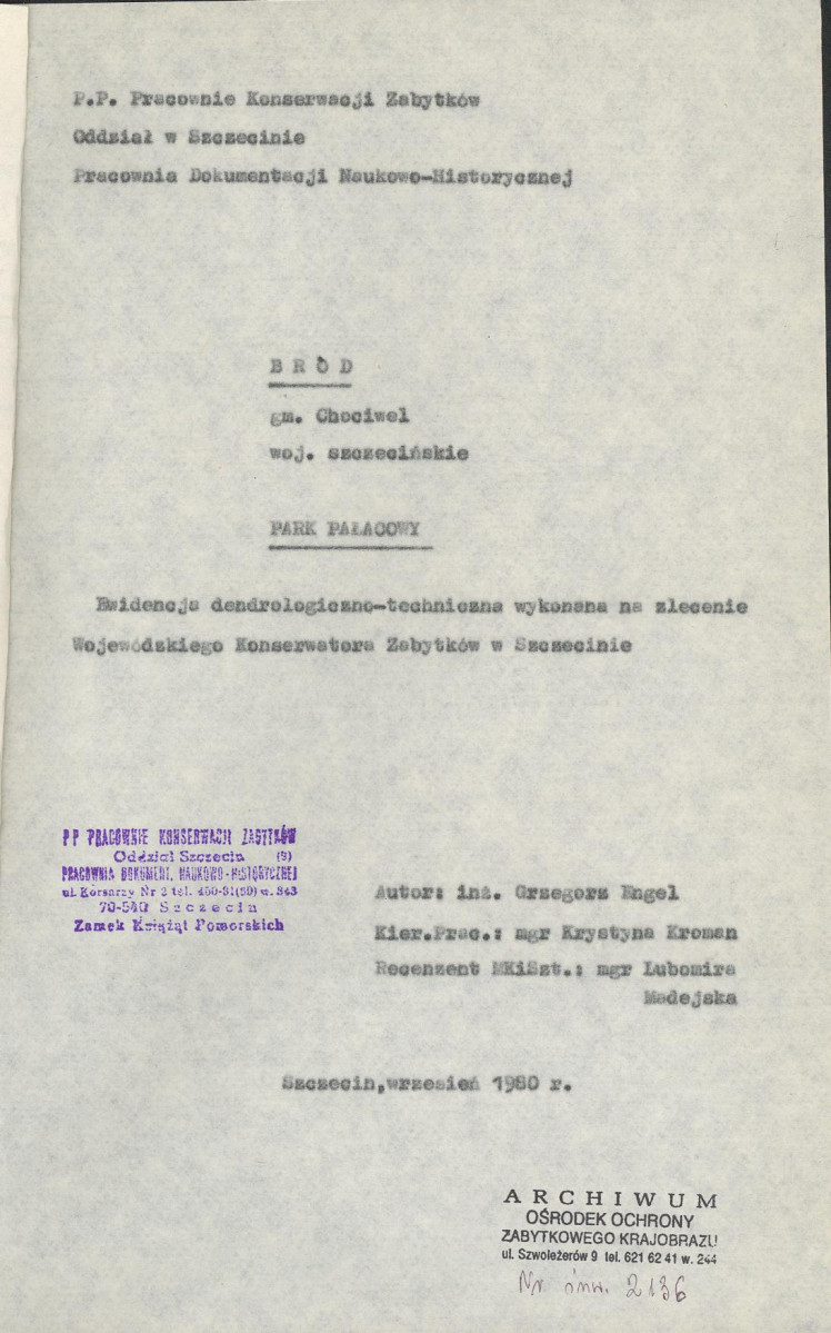 EP - Ewidencja parkowa, skan nr 4