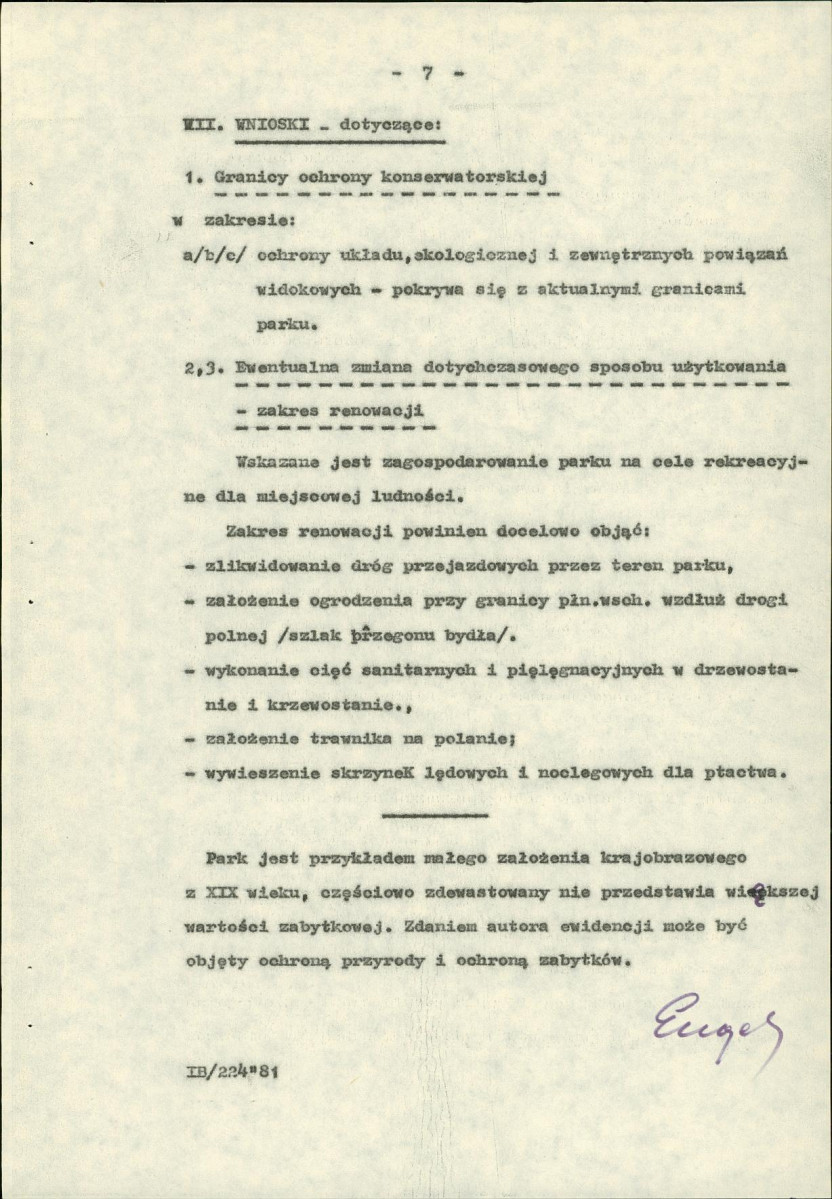 EP - Ewidencja parkowa, skan nr 13