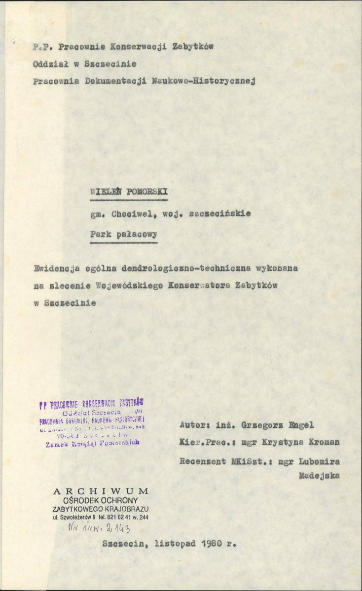 EP - Ewidencja parkowa, skan nr 4