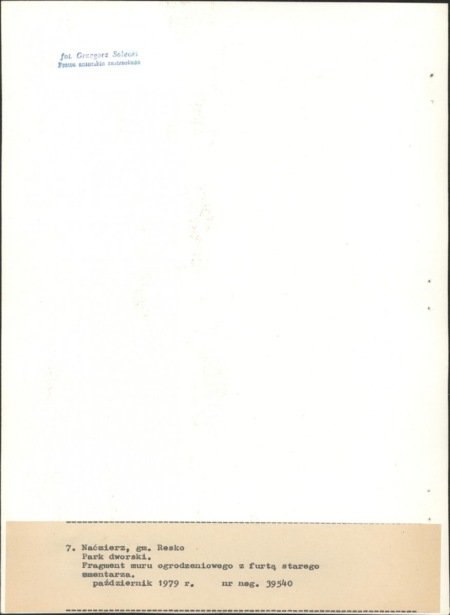 Ewidencja parkowa, skan nr 33