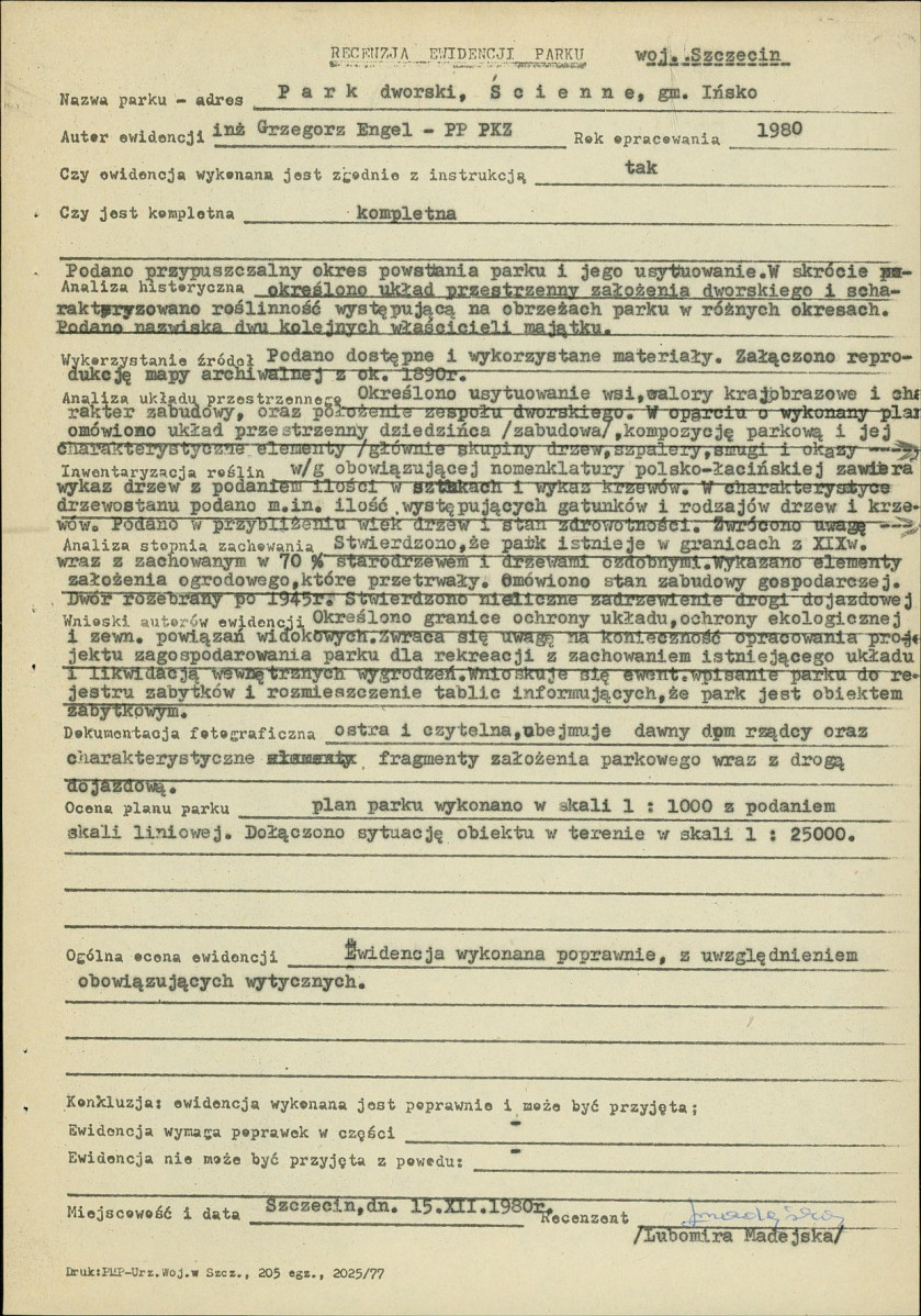 EP - Ewidencja parkowa, skan nr 29